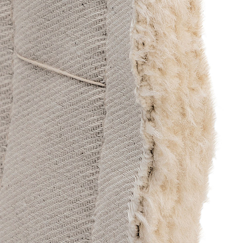 Close-up of Eastwood Buff Wheel 10 in Canton 3/4 in Hole