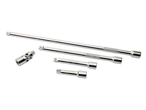 Front view of Eastwood 1/4 Inch Drive 5pc Extension Set