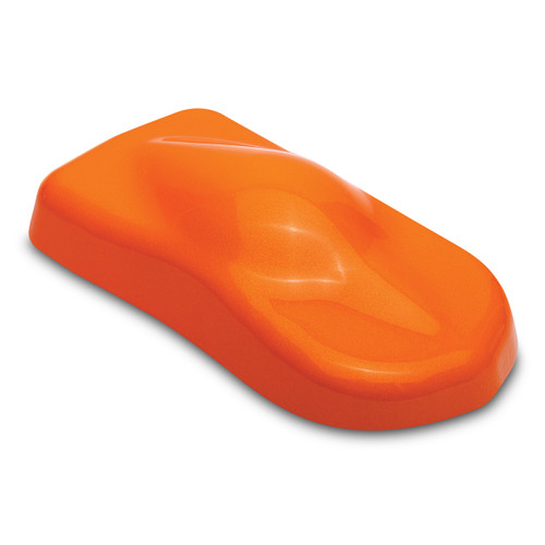 Detailed view of Eastwood Orange Sparkle Pearl Urethane Paint