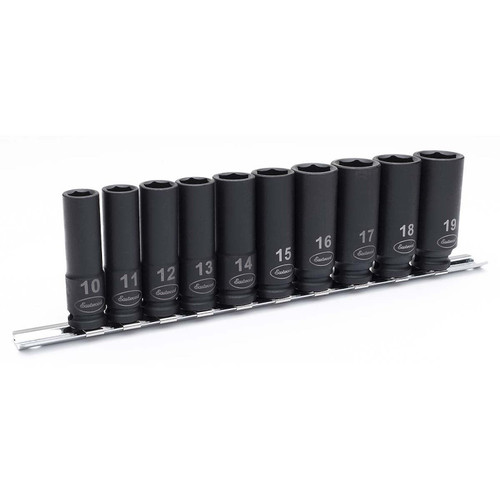 Eastwood 3/8 Inch Metric Impact Socket Set 10 Piece (32087, 32089)
