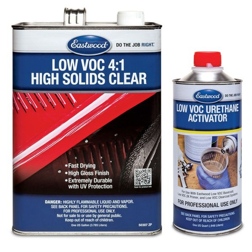 Eastwood Low VOC Urethane Clear 4:1 Gallon in white background