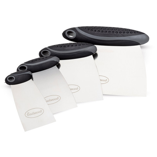 Detailed view of Eastwood 4 Piece Metal Body Filler Spreader Set