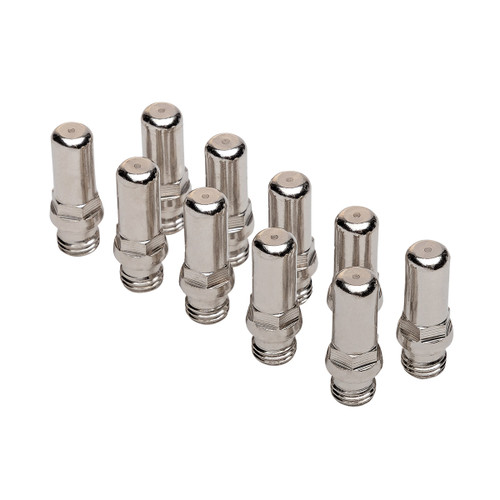 Eastwood CNC Plasma Torch Electrodes 10-Pack in white background, Detailed view of Eastwood CNC Plasma Torch Electrodes 10-Pack