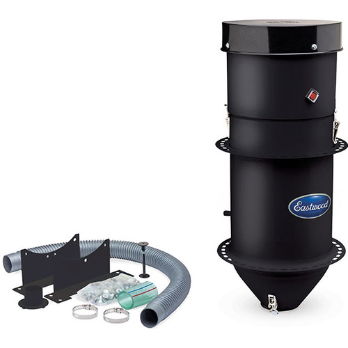 Complete Set of Eastwood Dust Collection System for Blast Cabinets, Detailed view of Eastwood Dust Collection System for Blast Cabinets, Inclusions of Eastwood Dust Collection System for Blast Cabinets