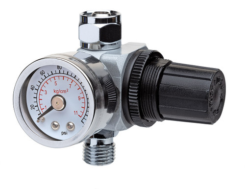 Close-up of Eastwood Elite Paint Gun Regulator