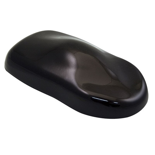 Eastwood HotCoat® Powder Coat High Gloss Black/Jet Black Finish in White Background