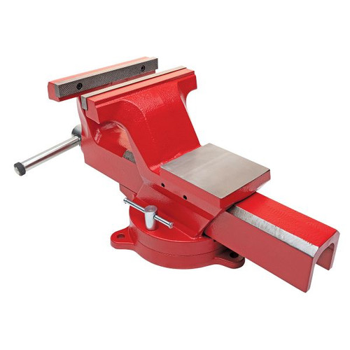 Front view of Yost Austempered Ductile Iron Bench Vise, Yost Model ADI-4 Austempered Ductile Iron Bench Vise, Yost Model ADI-5 Austempered Ductile Iron Bench Vise, Yost Model ADI-6 Austempered Ductile Iron Bench Vise, Yost Model ADI-8 Austempered Ductile Iron Bench Vise