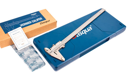DASQUA 0-300MM / 0-12" STAINLESS STEEL VERNIER CALIPER (1550-2015)