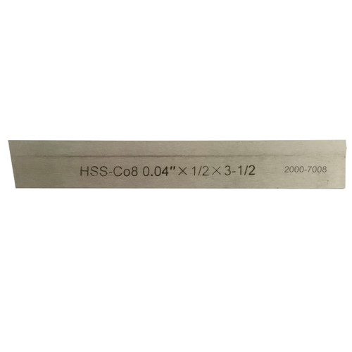 HHIP .04 W X 1/2 H X 3-1/2" P1N 5% COBALT PARALLEL CUT-OFF BLADE (2000-7008)