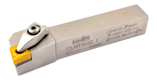 HHIP MCLNR 16-5D TURNING & FACING TOOL HOLDER-NEW RIGID CLAMP DESIGN (2011-1167)