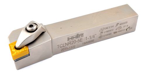HHIP MCLNR 20-5E TURNING & FACING TOOL HOLDER-NEW RIGID CLAMP DESIGN (2011-1202)