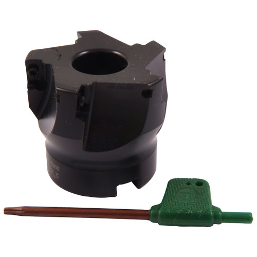 HHIP 2" X 3/4 BORE 90 DEGREE APKT INDEXABLE FACE MILL (2063-2000)