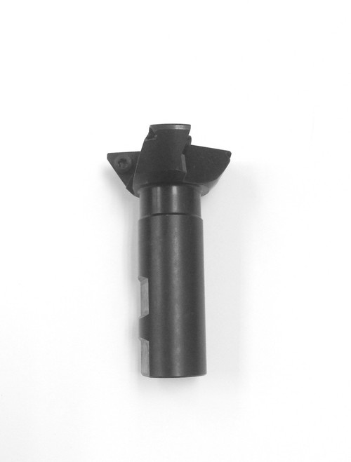 HHIP 2-1/4" X 1 SHANK 3 FLUTE 60 DEGREE INDEXABLE DOVETAIL CUTTER (2075-0510)