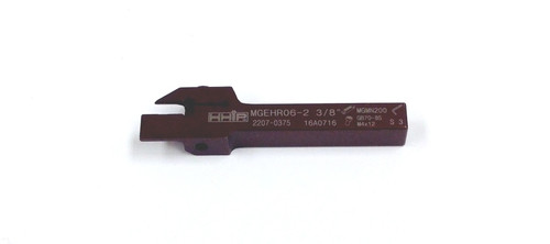 HHIP 3/8 X 3/8  X 3" RIGHT HAND MGEHR06-2 EXTERNAL GROOVING TOOL HOLDER (2207-0375)