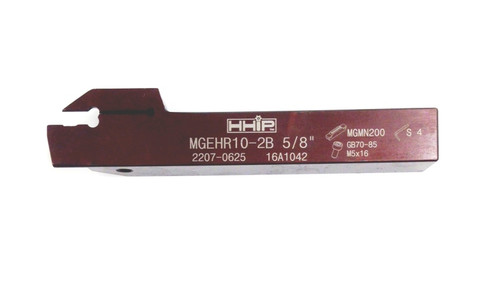 HHIP 5/8 X 4 1/2" RIGHT HAND MGEHR10-2B EXTERNAL GROOVING TOOL HOLDER (2207-0625)