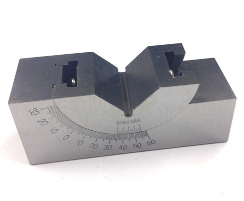 HHIP 1 X 1-1/4 X 3" 0-60 DEGREE PRECISION ANGLE BLOCK (3402-0010)