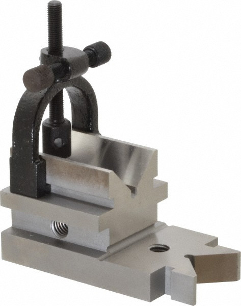 HHIP 1-5/16" CAPACITY TOOLMAKER'S V-BLOCK WITH CLAMP (3402-0981)