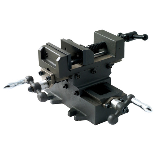 HHIP 3" HEAVY DUTY CROSS SLIDE VISE WITH METRIC DIAL (3900-2703)