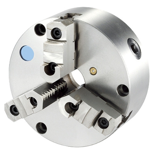 HHIP 6" FRONT-MOUNT SELF CENTERING TOP REVERSIBLE 3-JAW PLAIN BACK CHUCK (3900-3430)