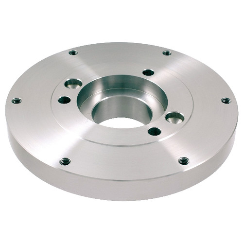 HHIP 10" A2-8 MOUNT BACK PLATE FOR 6 JAW ZERO-SET CHUCK (3900-4907)