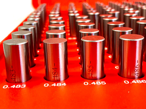 HHIP 250 PIECE M2 MINUS PIN GAGE SET .251-.500" (4101-0012)