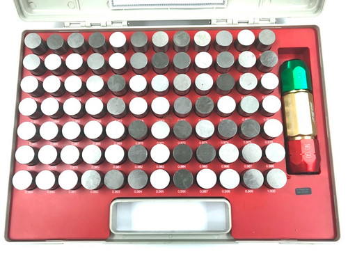 PRO-SERIES PRO-SERIES 84 PIECE .917-1.000" PIN GAGE SET WITH CERTIFICATE (4101-0047)