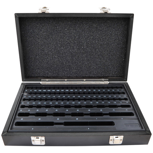 HHIP 81 PIECE RECTANGULAR GAGE BLOCK SET CASE ONLY (4101-0099)