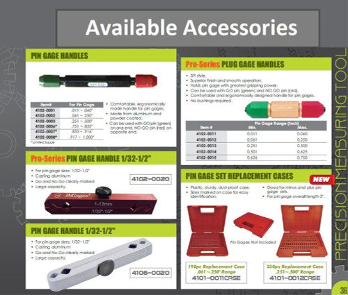 HHIP 0.366" REPLACEMENT PIN GAGE P-2 0.0002 TOLERANCE (4103-0366)