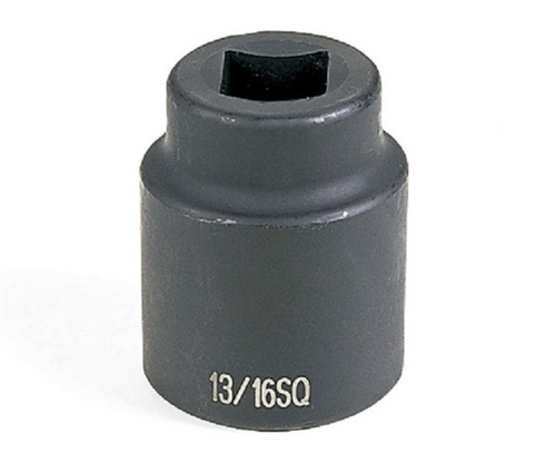 Grey Pneumatic 5313S #5 Spline x 13/16" Square - 4 Point Socket