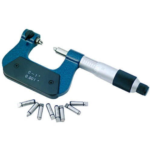 HHIP 2-3" / 0.001" SCREW THREAD MICROMETER KIT (4200-0228)