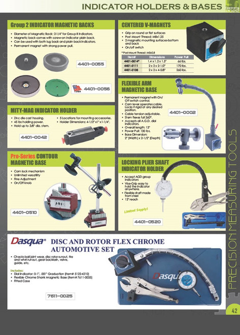 Pro-Series by HHIP PRO-SERIES MAGNETIC BASE WITH FINE ADJUSTMENT (4401-0001)