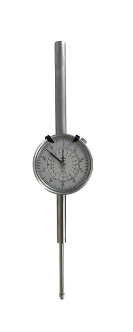 Central Tools 3D102 Set Comparatore Con Base Magnetica On/off, Range 0-1 Pollice (0-25mm), Graduazioni 0.001