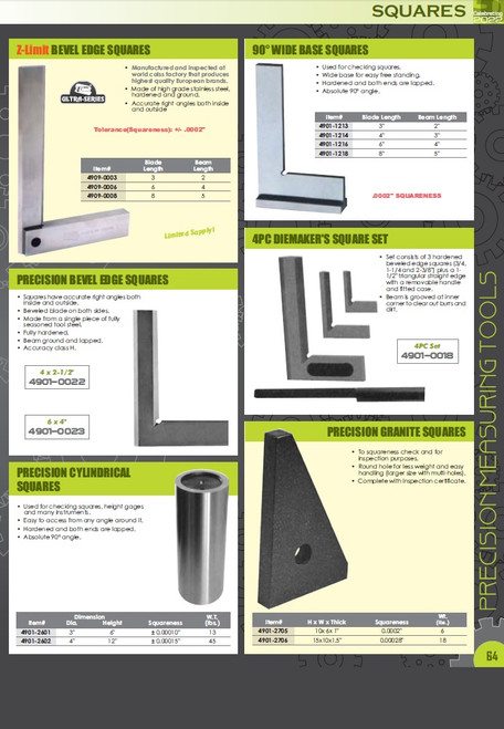 HHIP 1-1/2" MACHINISTS CENTER SQUARE SET (4901-0351)