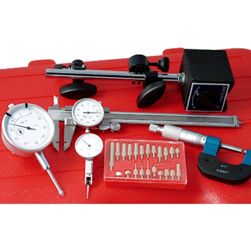 HHIP 6 PC INSPECTION KIT CALIPER, MAGBASE, INDICATOR, MICROMETER, POINTS (4902-0006)