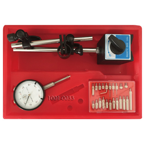 HHIP 3 PIECE TOOL KIT WITH INDICATOR, POINT SET & MAGNETIC BASE (4902-0012)