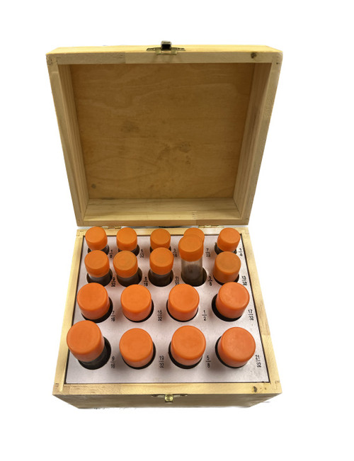 HHIP 1/8-21/32" 108 PIECE BLIND HOLE SPOTTER SET (8016-0108)