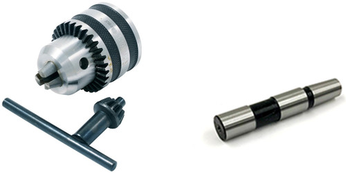 HHIP 1/2" JT33 DRILL CHUCK WITH 1/2" STRAIGHT SHANK ARBOR (9999-0013)