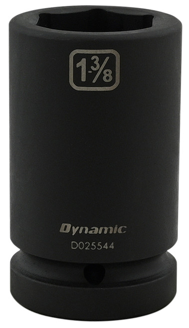 Dynamic Tools 1-3/8'' X 1" Drive, 6 Point Deep Length, Impact Socket (D025544) Main Image