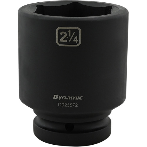 Dynamic Tools 2-1/4'' X 1" Drive, 6 Point Deep Length, Impact Socket (D025572) Main Image