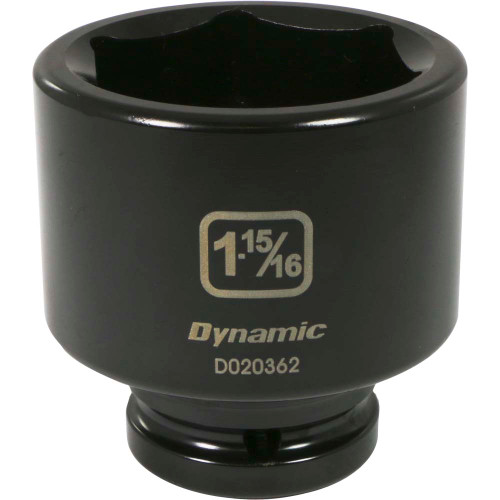 Dynamic Tools 3/4" Drive 6 Point SAE, 1-15/16" Standard Length, Impact Socket (D020362) Main Image