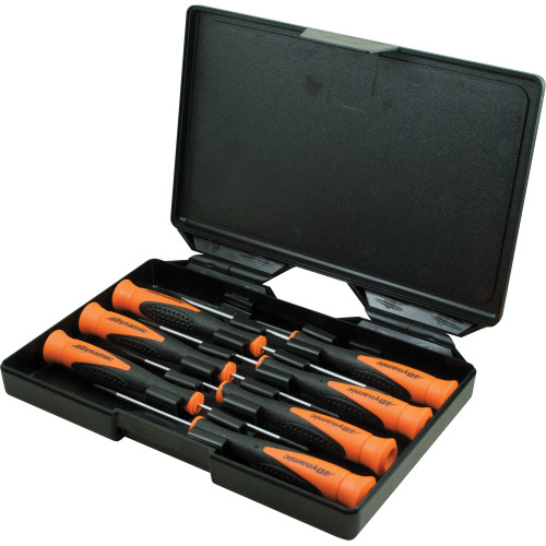 Dynamic Tools 7 Piece Precision Screwdriver Set, Slotted & Phillips® (D062509) Main Image