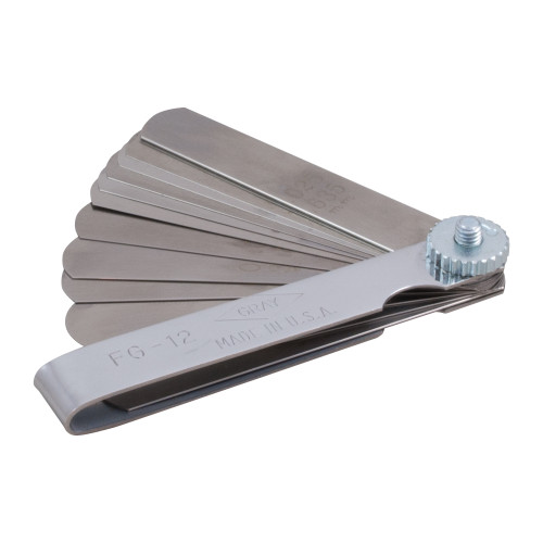 Gray Tools 15 Blade Flat Feeler Gauge (FG12) Main Image