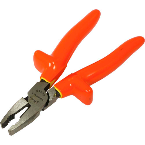 Gray Tools 8" Lineman's Combination Plier, With Cutter, 1000V Insulated (B214B-I) Main Image