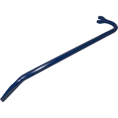 Gray Tools Goose Neck Wrecking Bar, 3/4" Shank X 24" Long, Royal Blue Paint Finish (WB24) Main Image