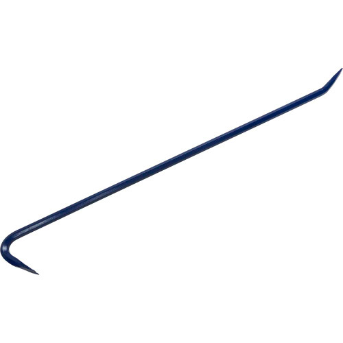 Gray Tools Goose Neck Wrecking Bar, 3/4" Shank X 42" Long, Royal Blue Paint Finish (WB42) Main Image