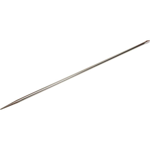 Gray Tools Pinch Bar, 1-1/4" Width Of Cut X 1" Shank X 60" Long, Nickel Plate Finish (C73) Main Image