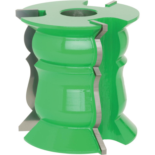 Grizzly Industrial 3-1/2" Crown Moulding - 1" Bore in White Background, Grizzly Industrial 3-1/2" Diameter Crown Moulding - 1" Bore Variation, Grizzly Industrial 3" Diameter Crown Moulding - 1" Bore, Grizzly Industrial 2-1/2" Diameter Crown Moulding - 1" Bore, Grizzly Industrial 2" Crown Moulding - 1" Bore, Cut Sample of Grizzly Industrial 3-1/2" Diameter Crown Moulding - 1" Bore Variation, Cut Sample of Grizzly Industrial 3" Diameter Crown Moulding - 1" Bore, Cut Sample of Grizzly Industrial 2-1/2" Diameter Crown Moulding - 1" Bore, Cut Sample of Grizzly Industrial 2" Crown Moulding - 1" Bore