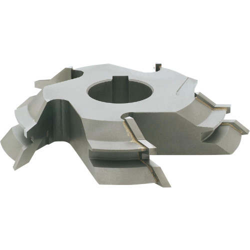 Grizzly Industrial Carbide Tipped Double Lock Miter Cutter 5-7/8" Diameter in white background