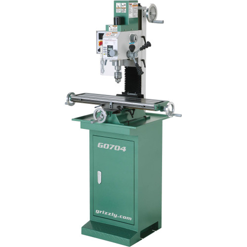 Grizzly Industrial Mill/Drill with Stand, Grizzly Industrial 7" x 27" 1 HP Mill/Drill with Stand, Grizzly Industrial 8" x 29" 2 HP Mill/Drill with Stand, Details of Grizzly Industrial 7" x 27" 1 HP Mill/Drill with Stand, Front view of Grizzly Industrial 7" x 27" 1 HP Mill/Drill with Stand, Control Panel of Grizzly Industrial 8" x 29" 2 HP Mill/Drill with Stand, Close-up of Grizzly Industrial 8" x 29" 2 HP Mill/Drill with Stand