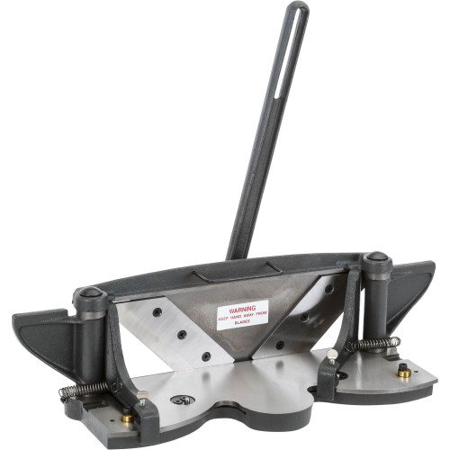 Front view of Grizzly Industrial Miter Trimmer, Back view of Grizzly Industrial Miter Trimmer